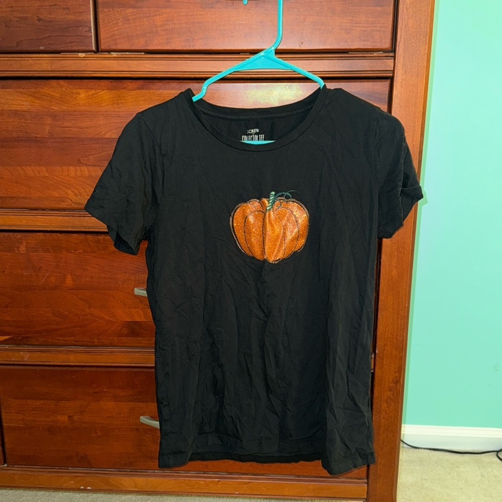 J. Crew pumpkin tshirt